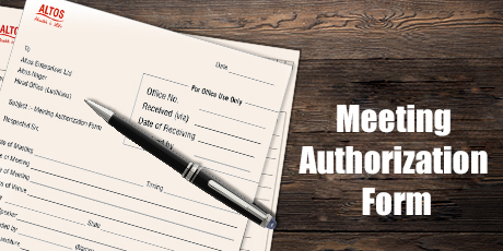 Meeting Authorization Form